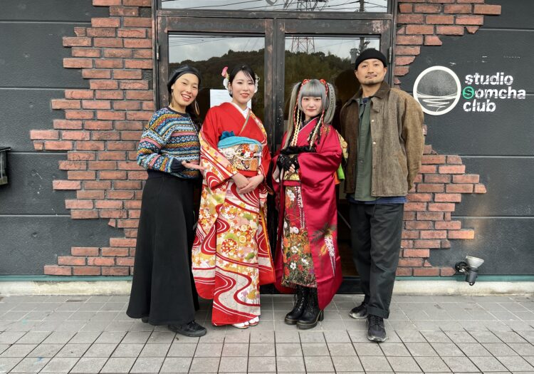 “成人式を迎えたSSCメンバー”
